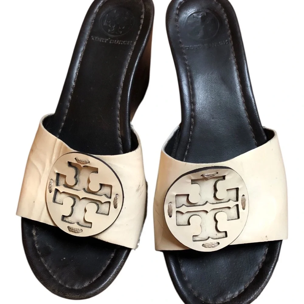 Tory Burch slip mules